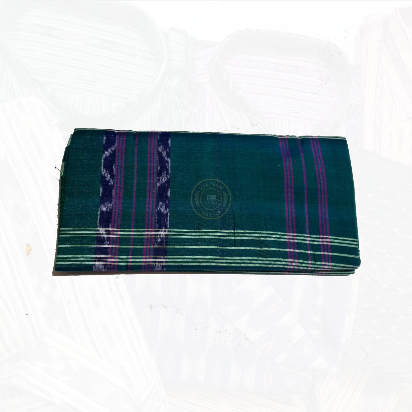 Buy Barpali Pure cotton odisha handloom Lungi at best Price | Authentic Products