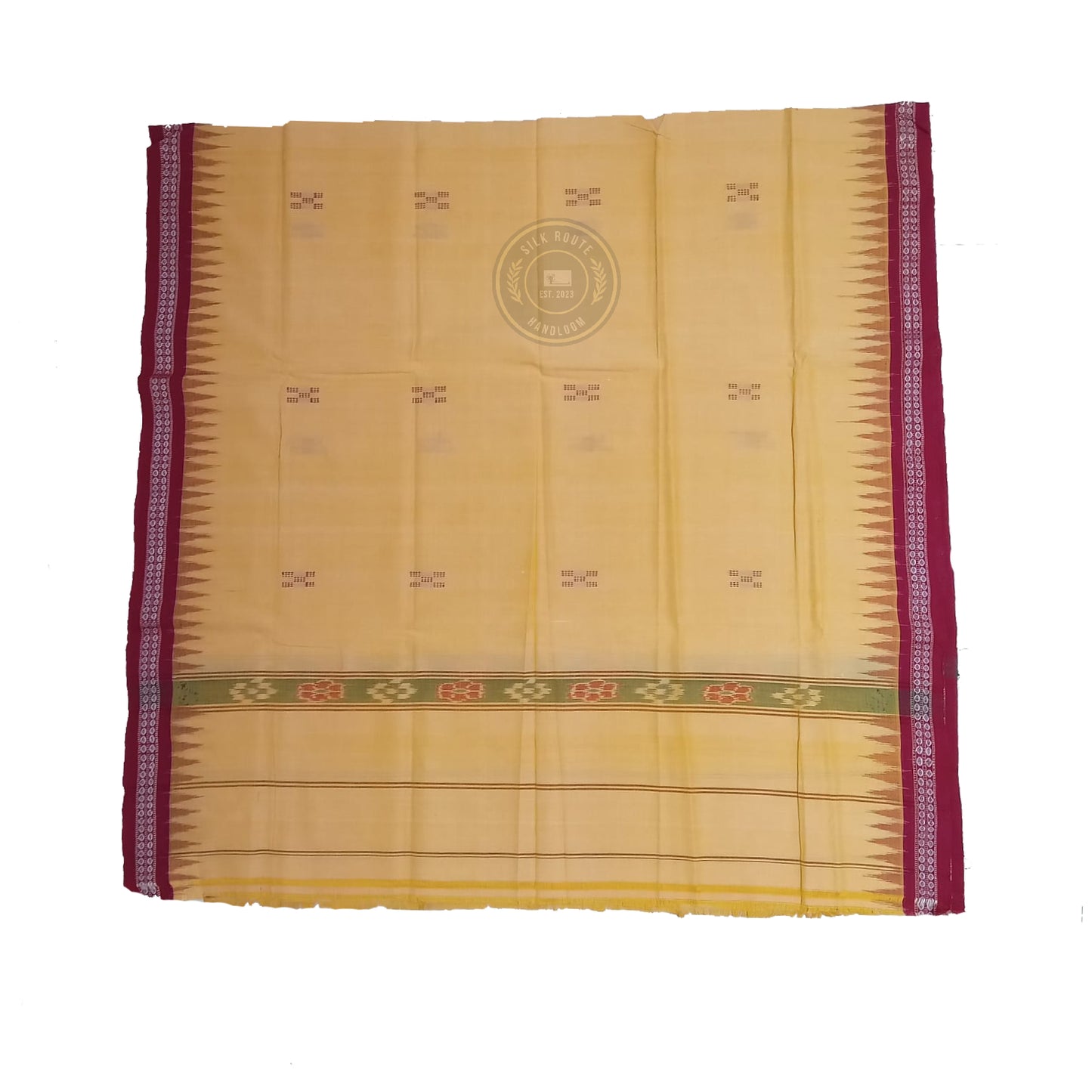 Men’s Odisha Sambalpuri handloom cotton ikat Gamucha towel for regular daily use