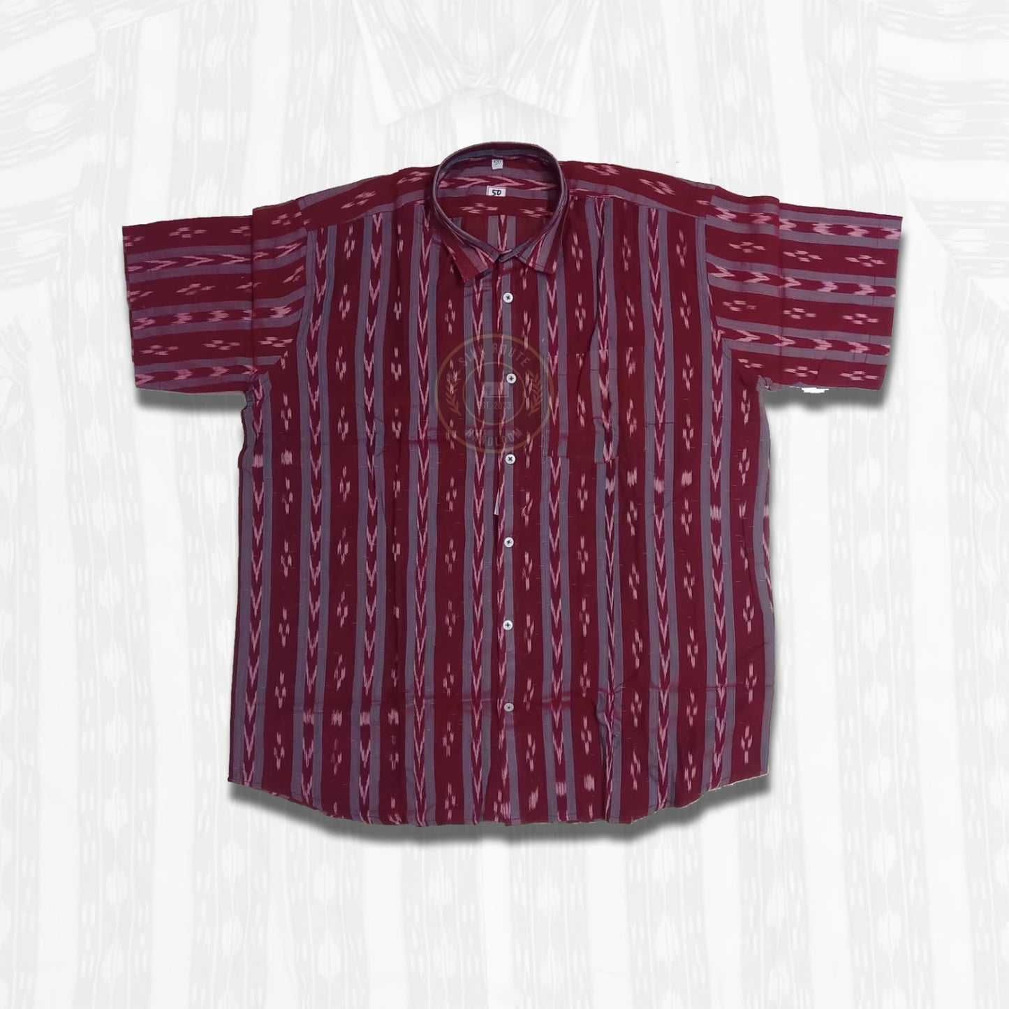 Authentic Odisha Handloom Ikat Cotton Shirt for Men at Best Price.