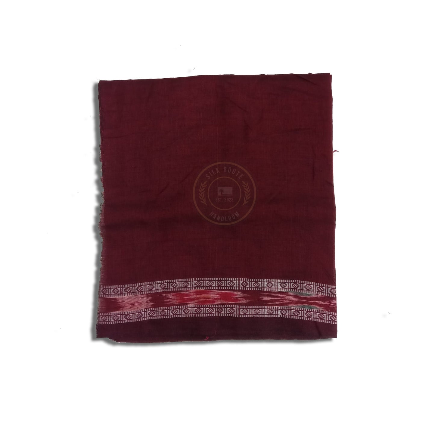 Buy Maniabandha Handloom Pure cotton bandha border Odisha Blouse Fabric Piece