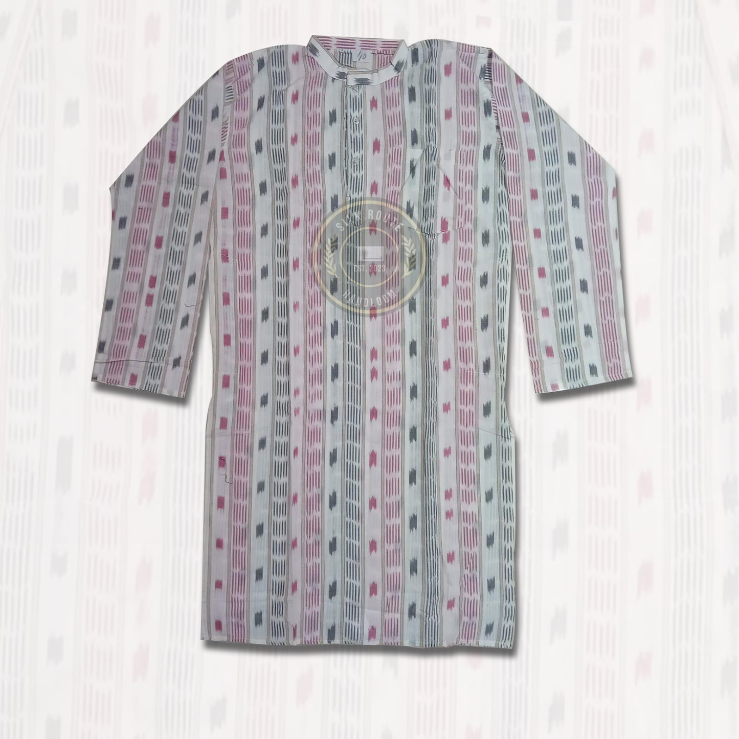 Odisha Sambalpuri handloom cotton kurta for men for smart office wear