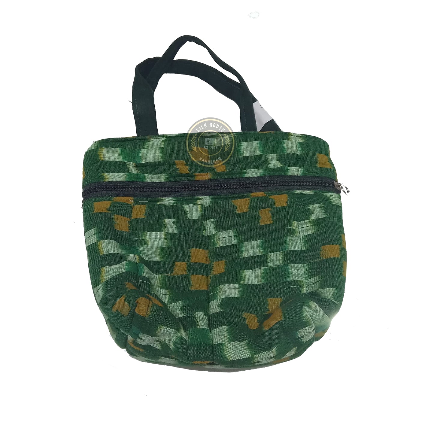Odisha Sambalpuri handloom cotton ikat purse bag for women, ideal for office and casual travel