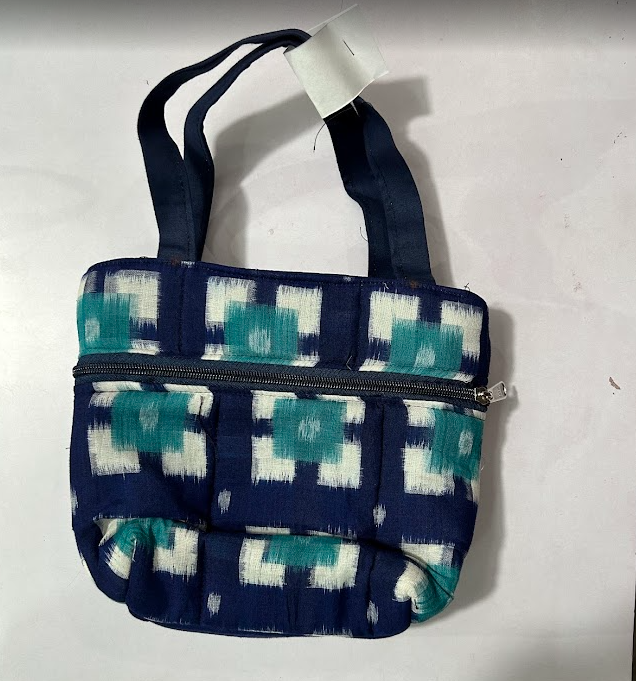 New Sambalpuri Design handmade handloom ikat work cotton soulder bag for girls