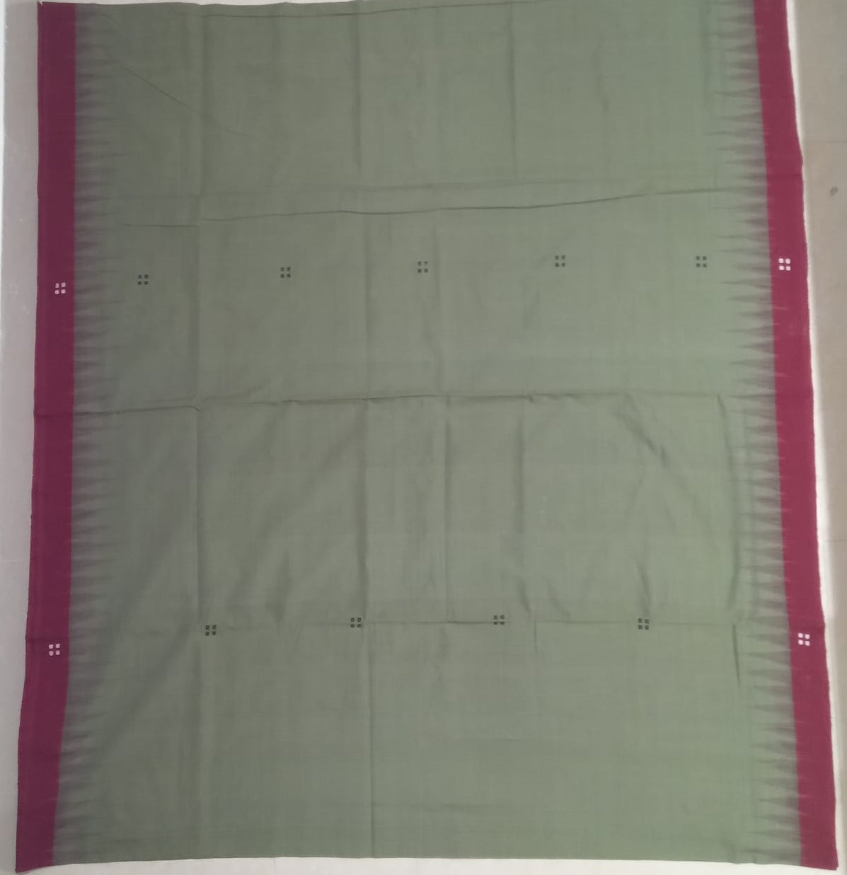 Odisha Handloom Nuapatna multi color ikkat Ekphulia cotton saree for office