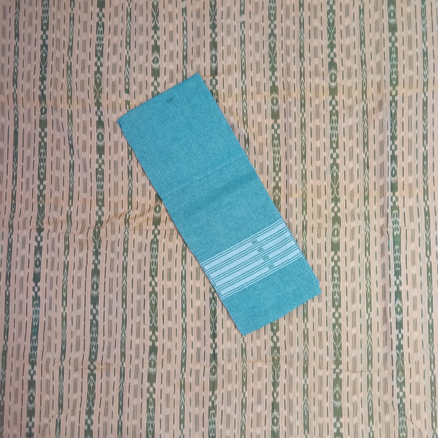 Odisha Handloom Nuapatna Ikat Cotton Unstitched bandha dress set