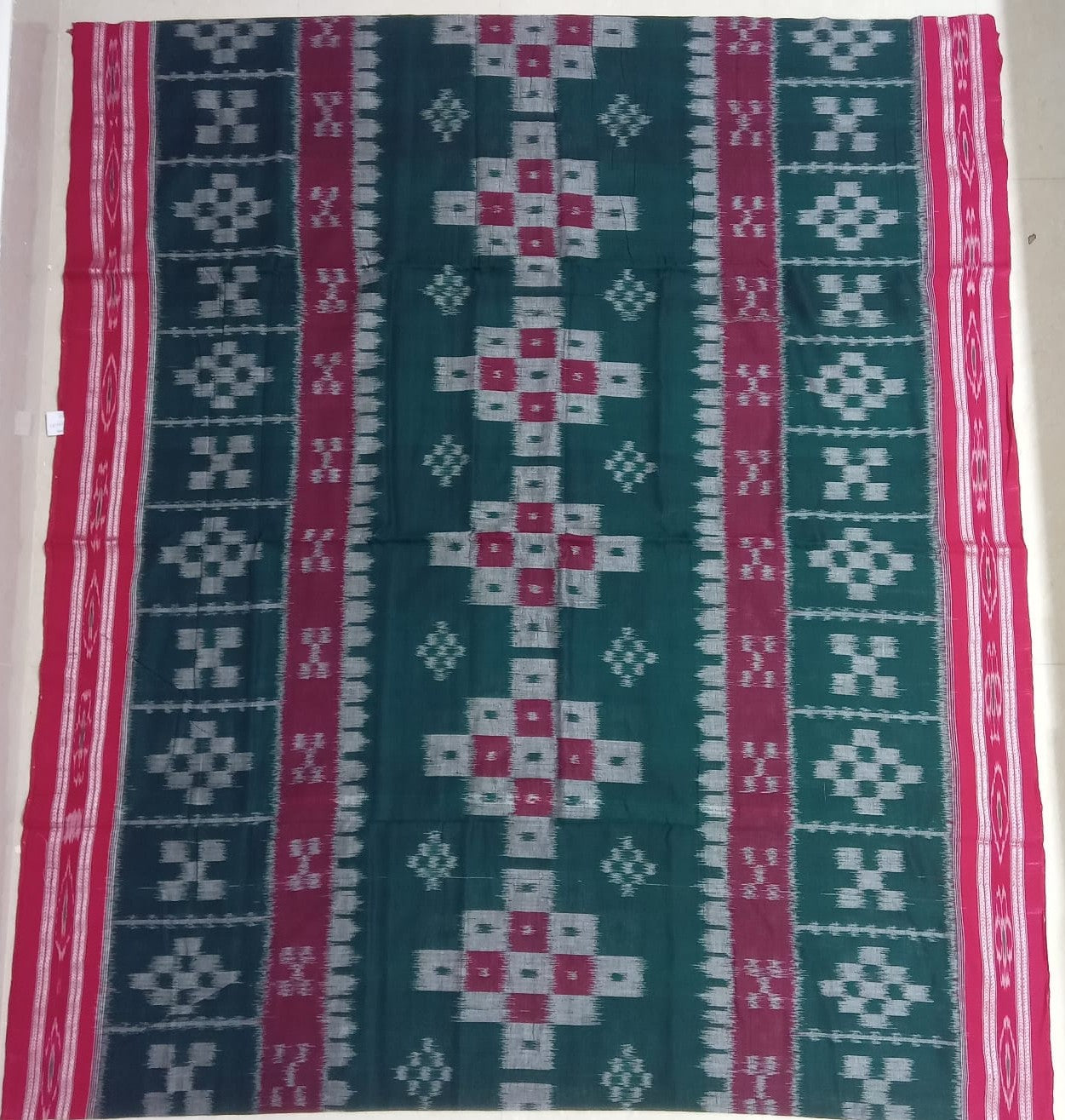 Special Design Odisha Handloom Maniabandha Cotton ikat Women's Saree