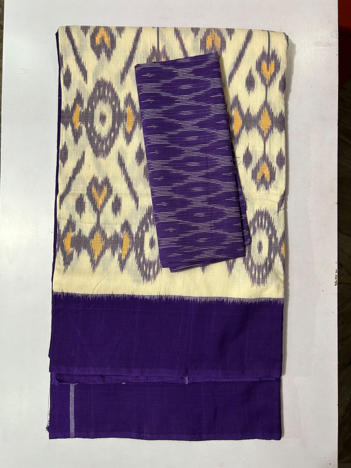 Odisha Handloom Pure Cotton Ikat Nuapatna New Design Saree for Office
