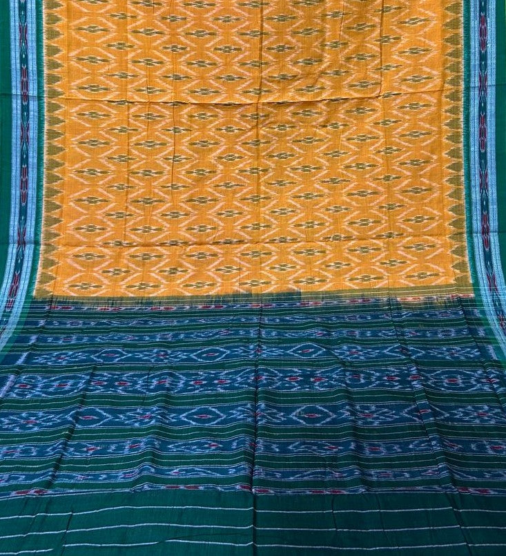 Odisha Handloom Nuapatna Ikat Pure Cotton New design Saree from WIde Collection