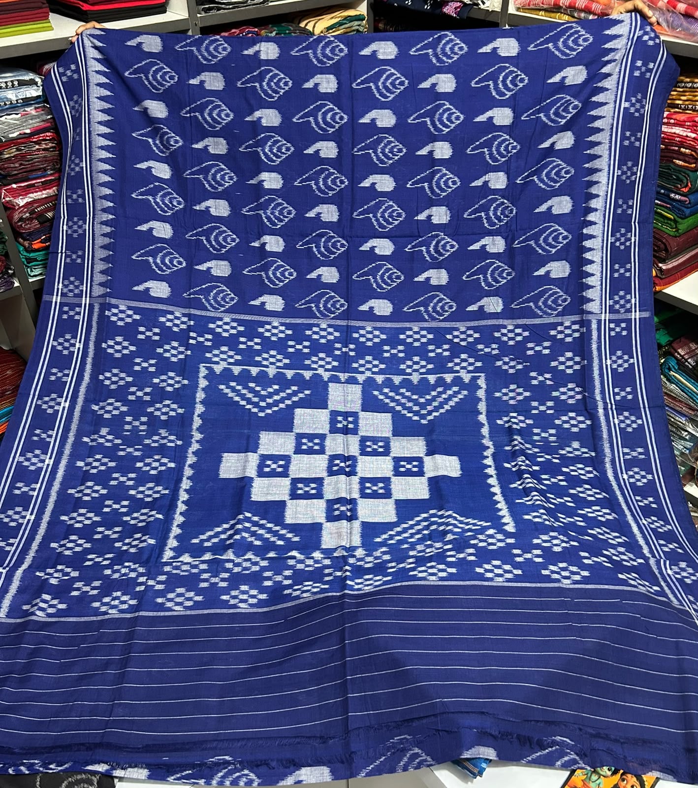 Odisha Handloom Sambalpuri Ikkat Nuapatna Special Cotton Sarees