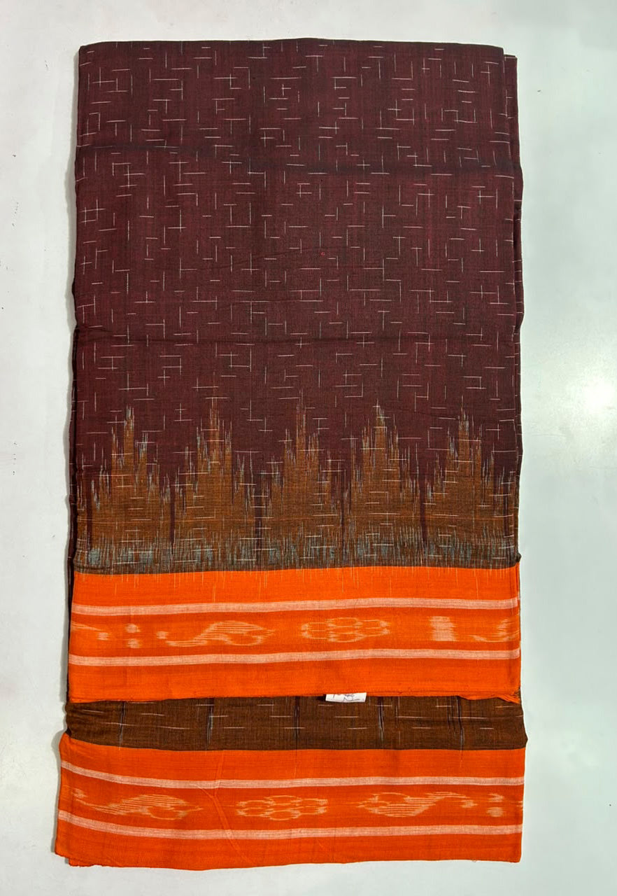 Beautiful Odisha handloom nuapatna jharana cotton saree for Doctors
