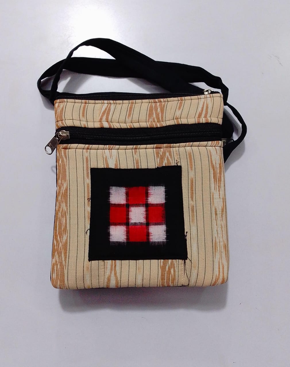 Buy bandha work odisha handloom handmade soulder bag for ladies teachers for traditional wear