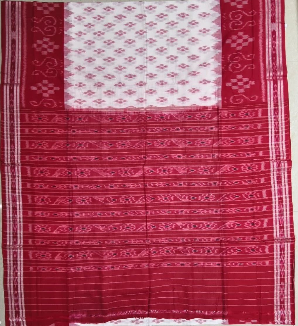 Odisha Maniabandha handloom Pure Cotton Saree with new unique design for Mother