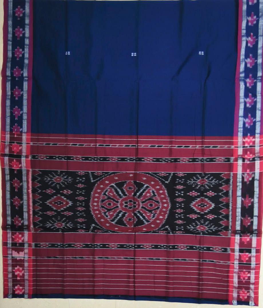 Odisha handloom Bomkai motifs sambalpuri cotton saree