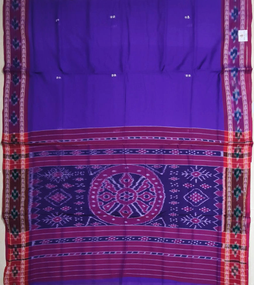 Odisha Famous handloom ikkat bandha pure cotton saree from Nuapatna