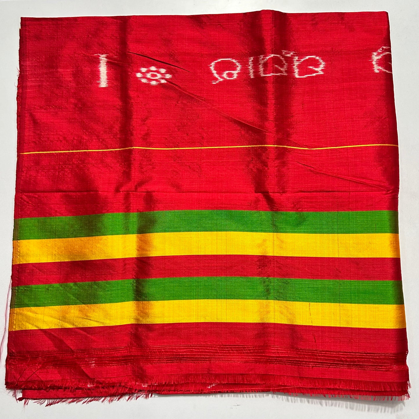 Odisha famous handloom Pure Silk Gita Govinda khandua Pata for worship Lord Jagannath