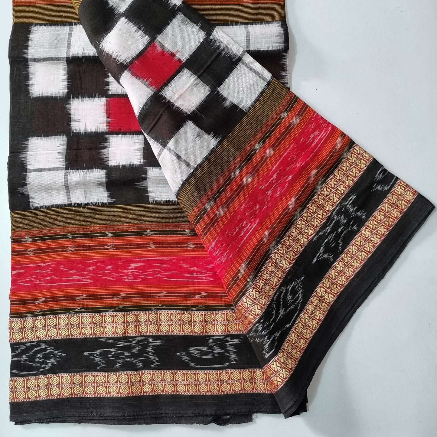 Odisha Handloom Pasapalli unique design bichitrapuri style cotton saree