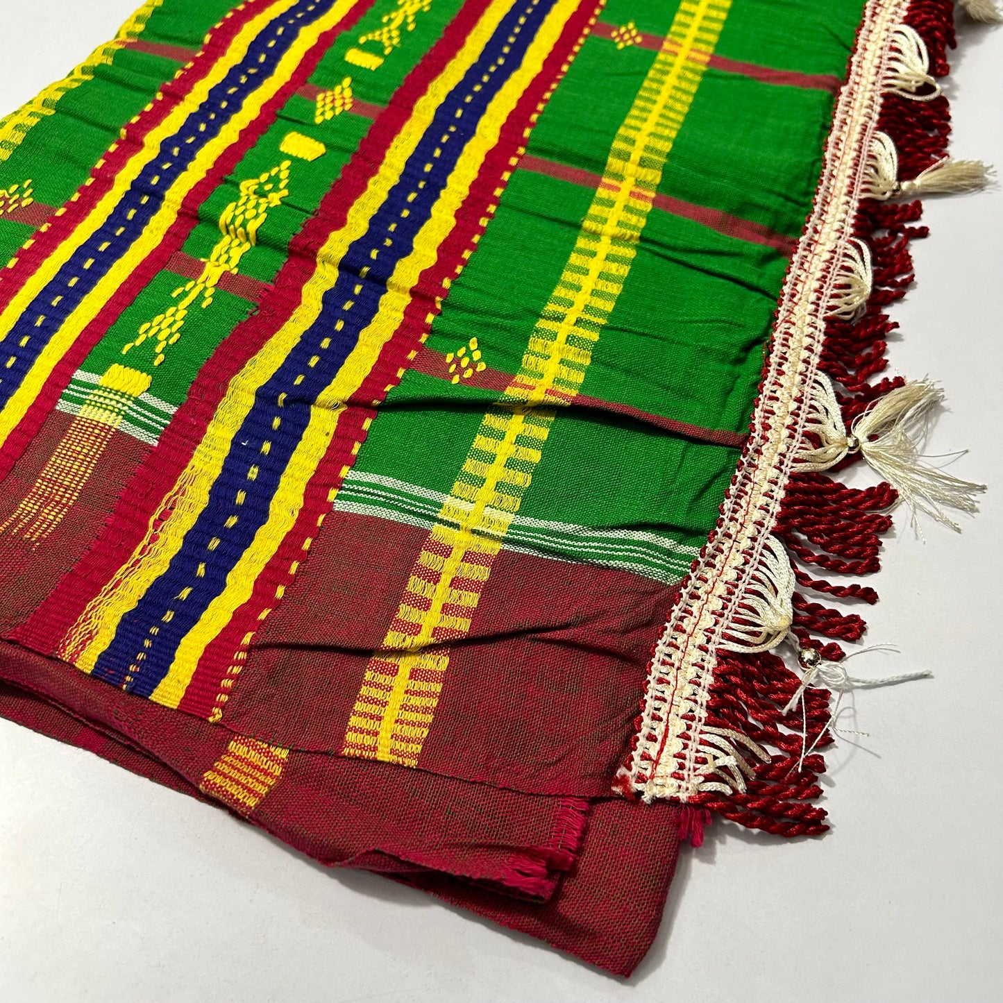 Odisha Handloom Cotton Santhali Saree of Mayurbhanj