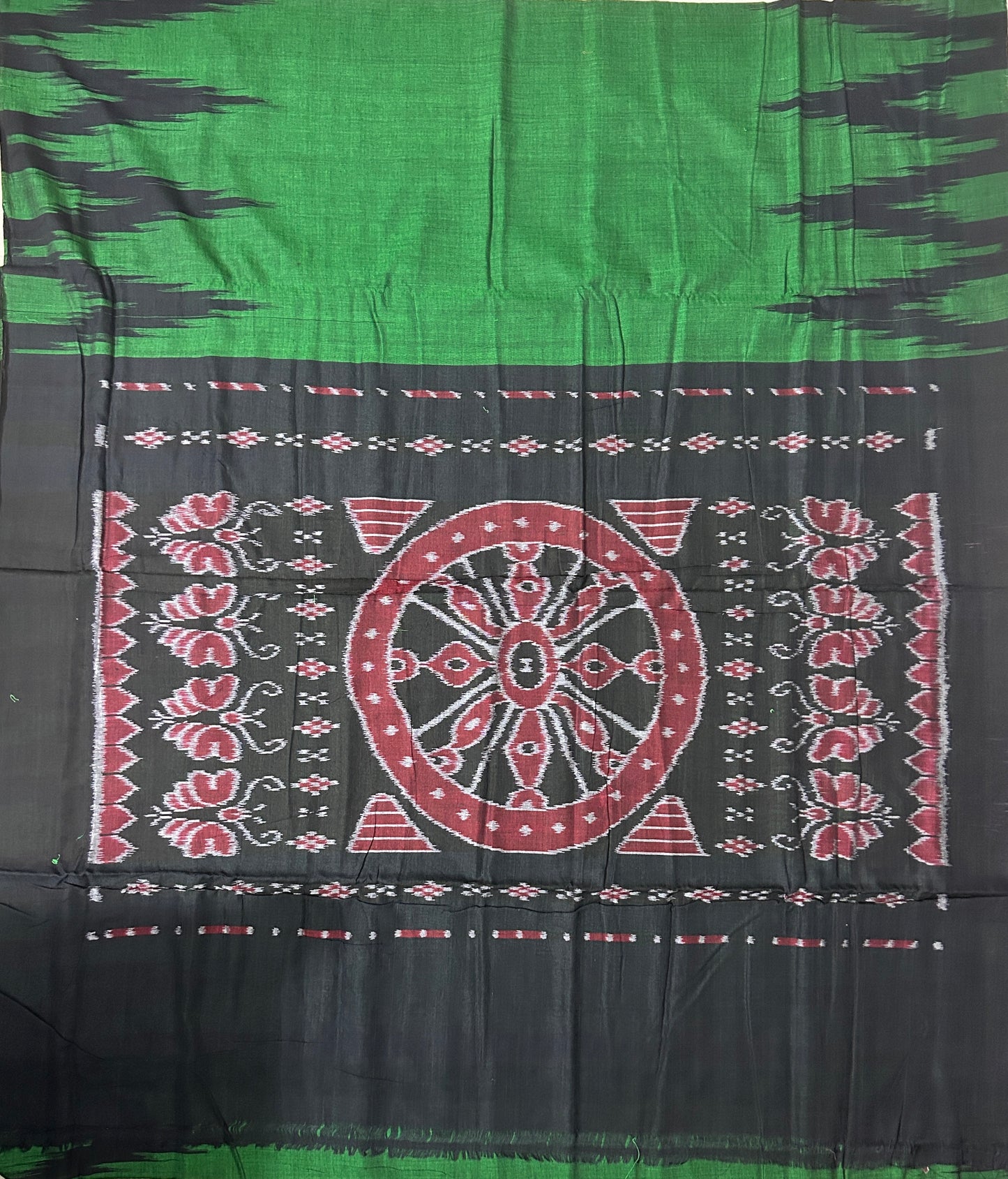 Odisha Handloom Shop top quality Heritage Cotton Kargil Nuapatna Saree