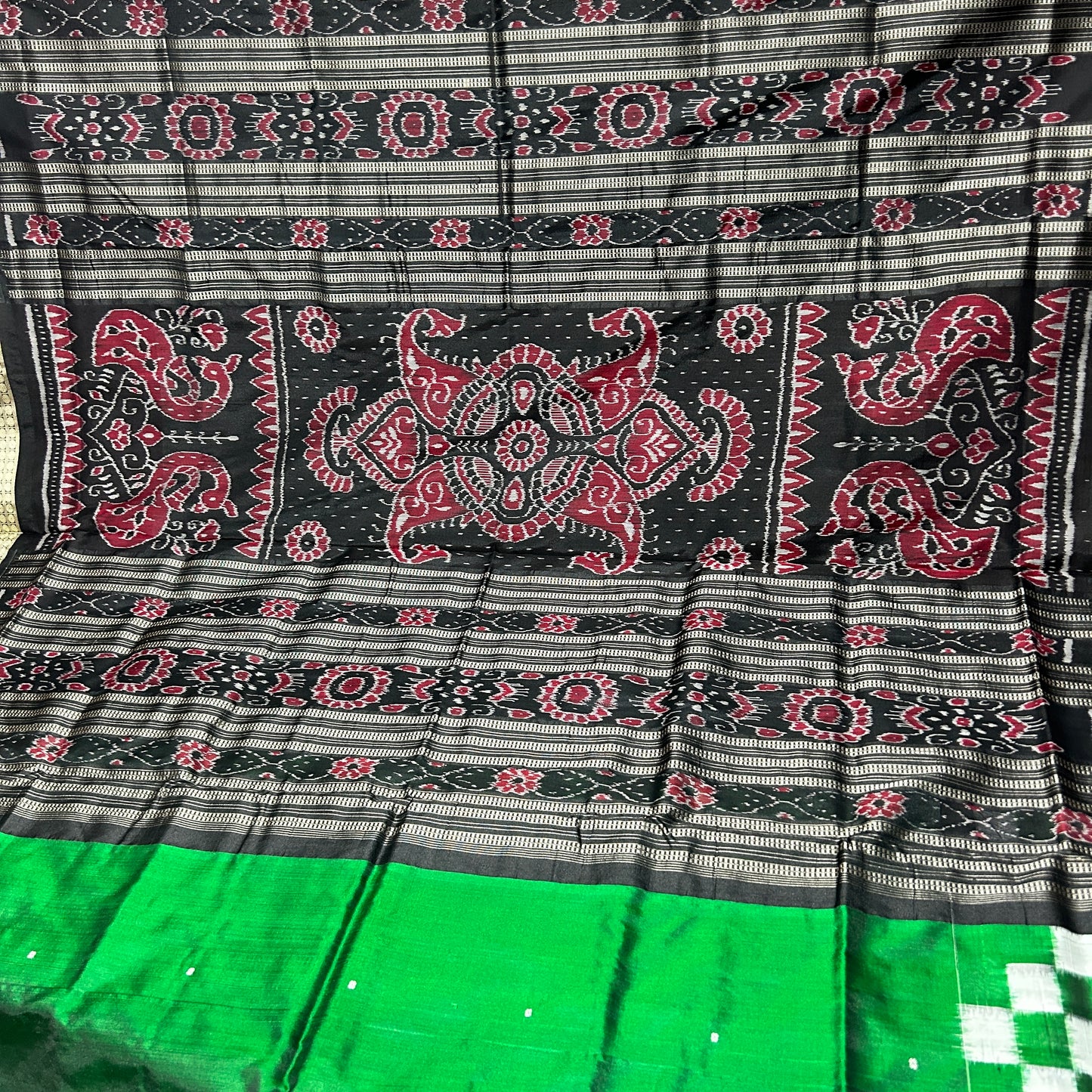 Buy Pure Silk Sambalpuri Saree | Odisha handloom Sadhi from Sonepur for Gift Shopping