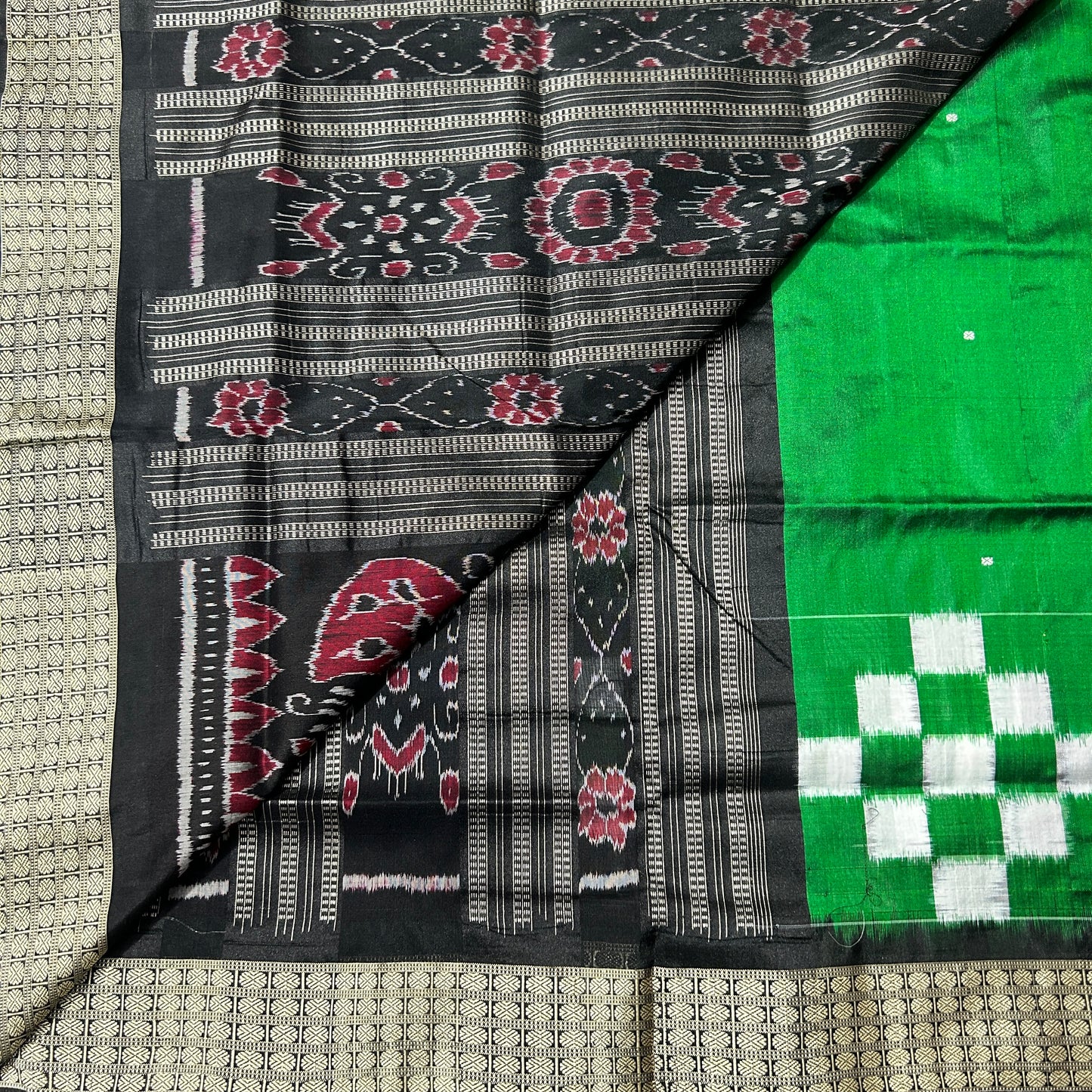 Buy Pure Silk Sambalpuri Saree | Odisha handloom Sadhi from Sonepur for Gift Shopping