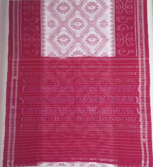 Odisha Nuapatna Handloom Ikkat Cotton Saree with new design for mother