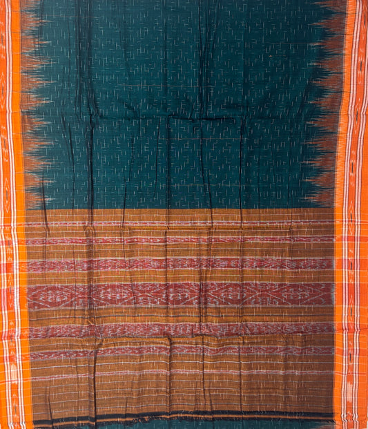 Odisha handloom Pure Cotton Nupatna Saree with Jharana Design best for Gift