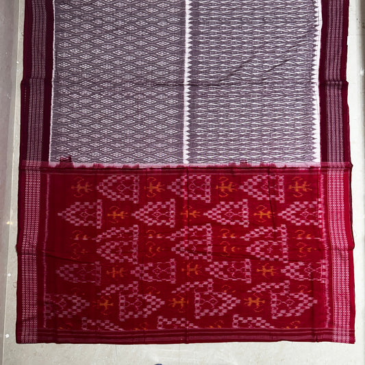 Odisha Handloom Pure Sambalpuri Ikkat cotton sarees