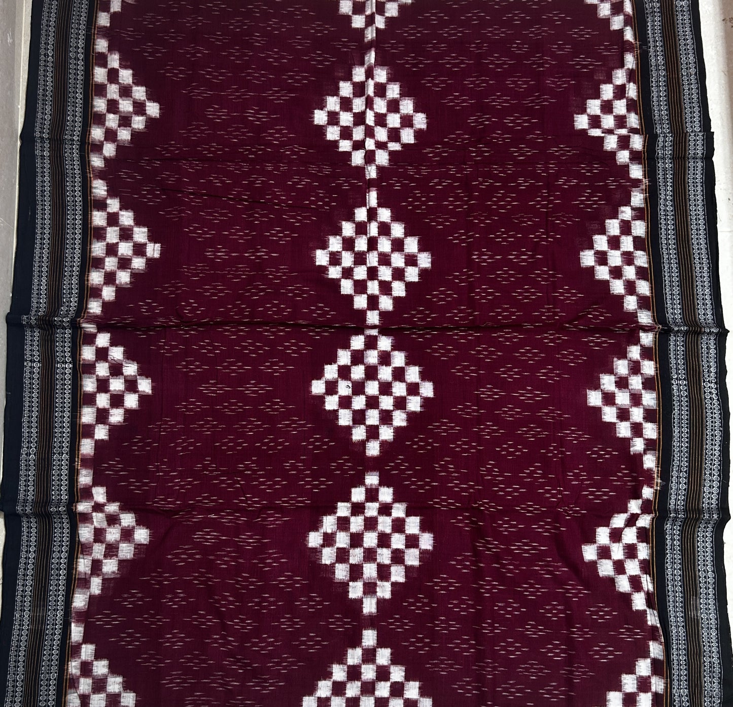 Sambalpuri Handloom Pure Cotton Pasapalli Saree from Bargarh Odisha