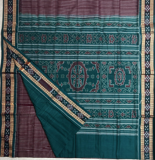 Odisha Handloom Best Quality New Sambalpuri Cotton Saree for Mother