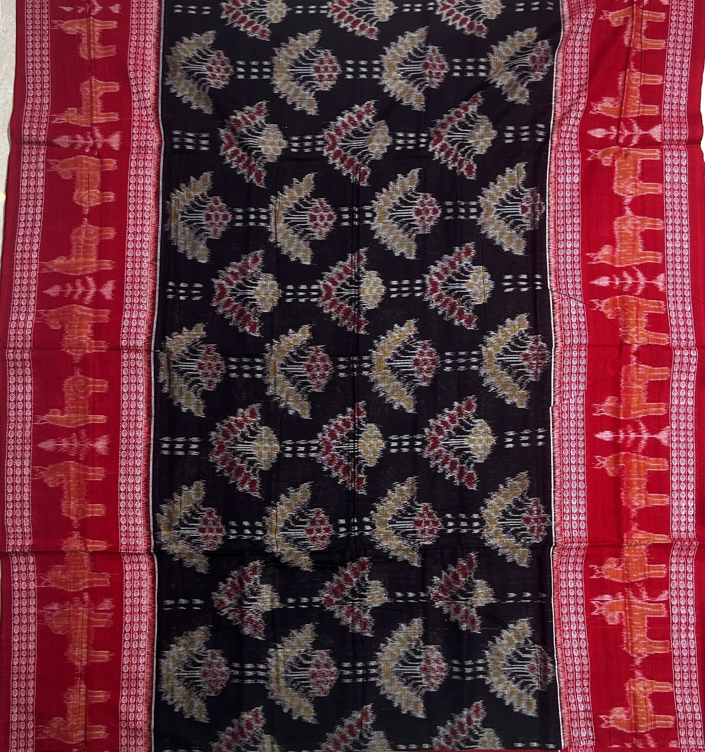 Odisha handloom Pure cotton authentic handwoven sambalpuri bomkai saree