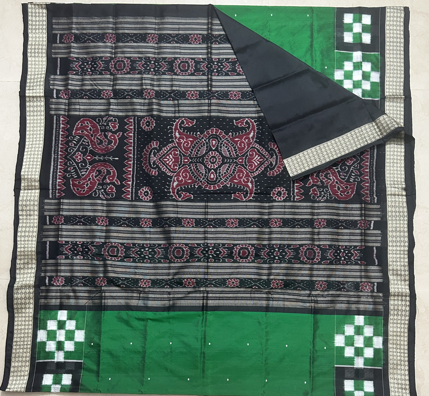 Buy Pure Silk Sambalpuri Saree | Odisha handloom Sadhi from Sonepur for Gift Shopping