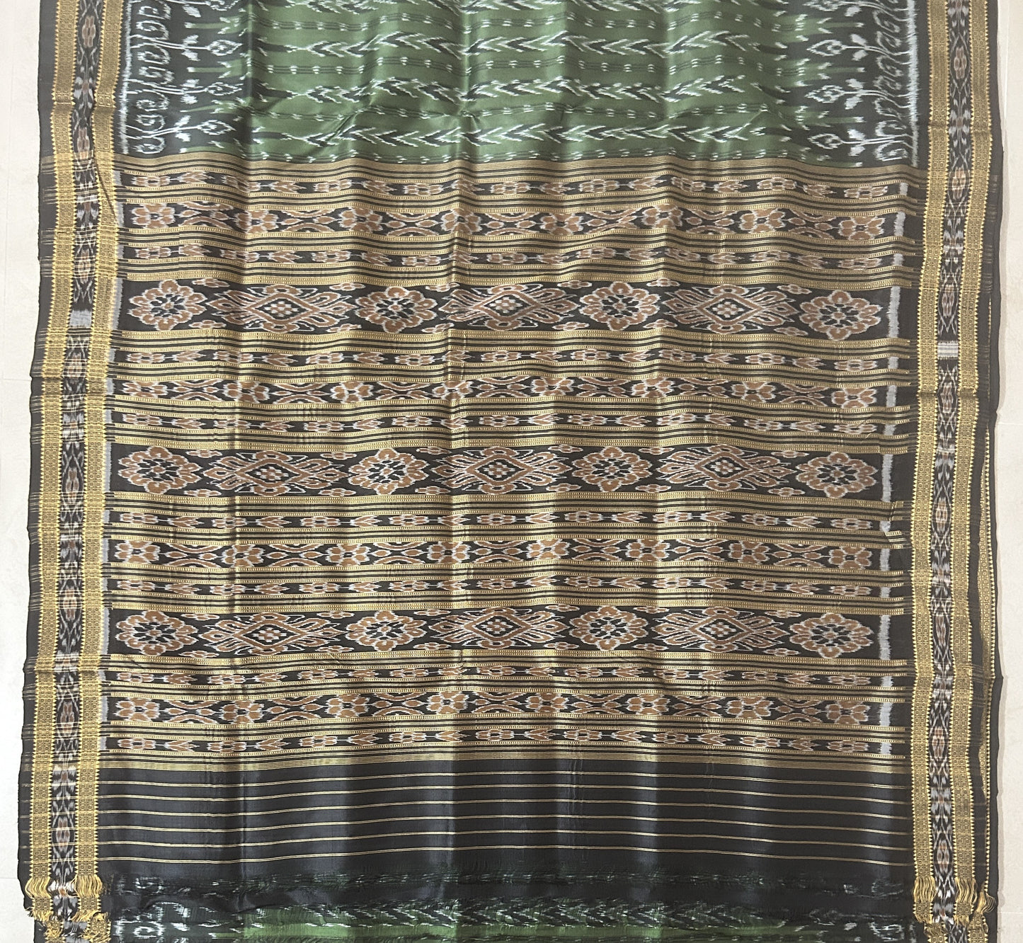 Nuapatna Motif Odisha handloom National awardee weaver khandua silk saree