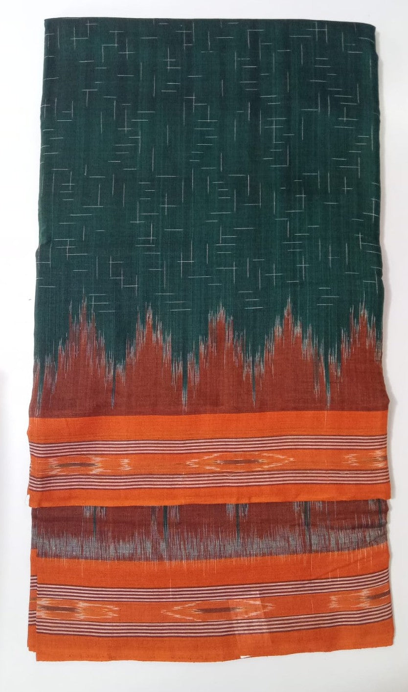 Odisha handloom Pure Cotton Nupatna Saree with Jharana Design best for Gift