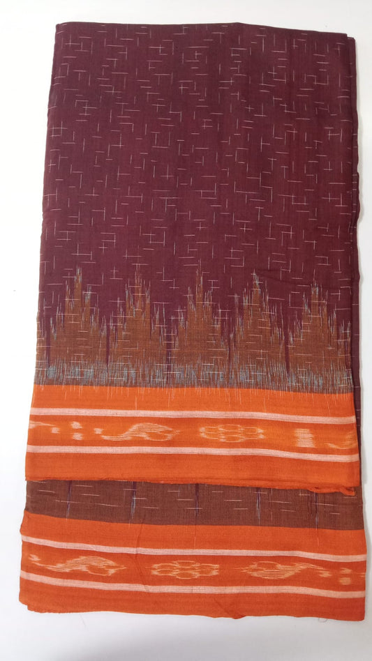 New Style Jharana design Odisha Handloom cotton saree for home wear