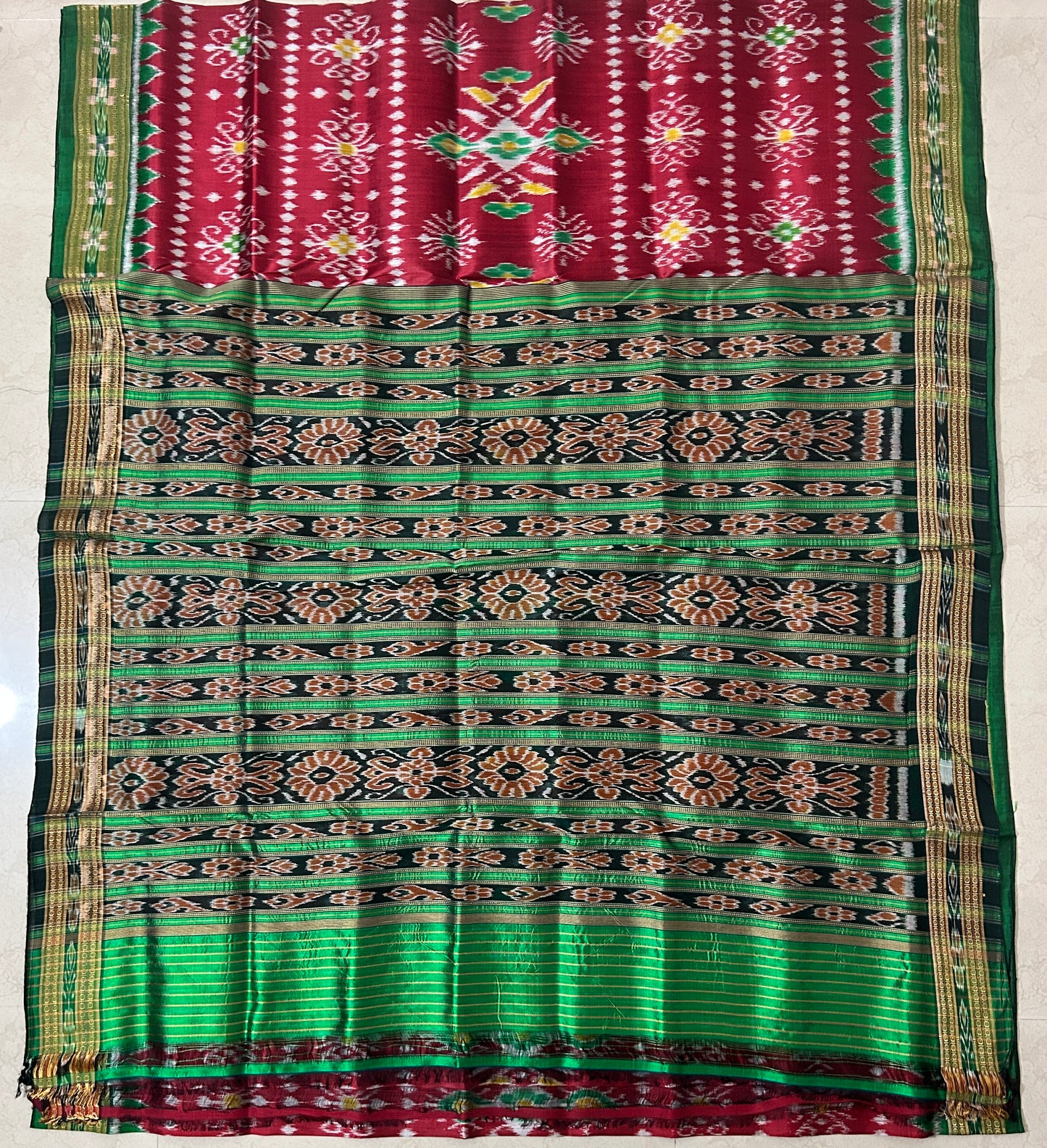 Buy odisha new intricate designs handloom saree made in pure bangalore silk