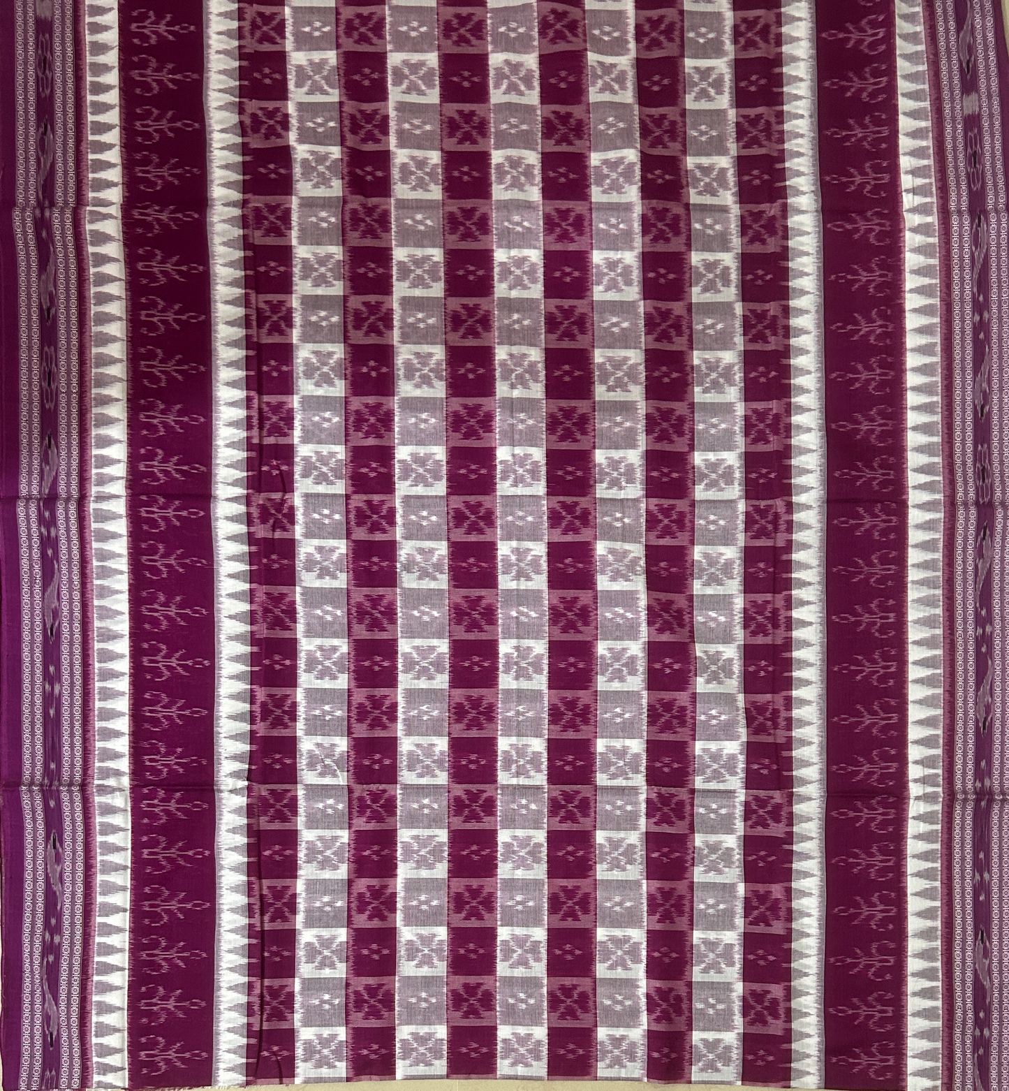 Buy Unique Casual Nuapatna handloom Ikat latest color cotton saree for young newly wed