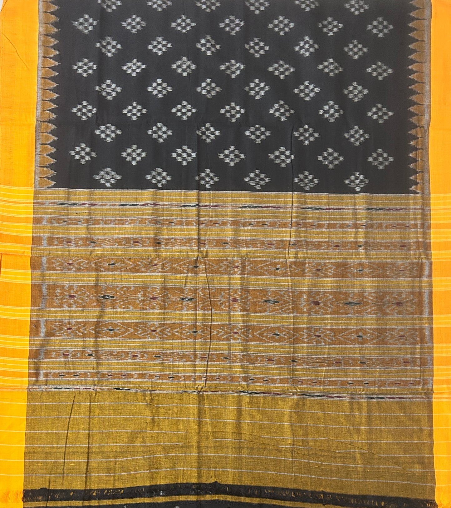 Maniabandhi Cotton Saree | Buy from Master Weavers from Odisha Handloom Collection