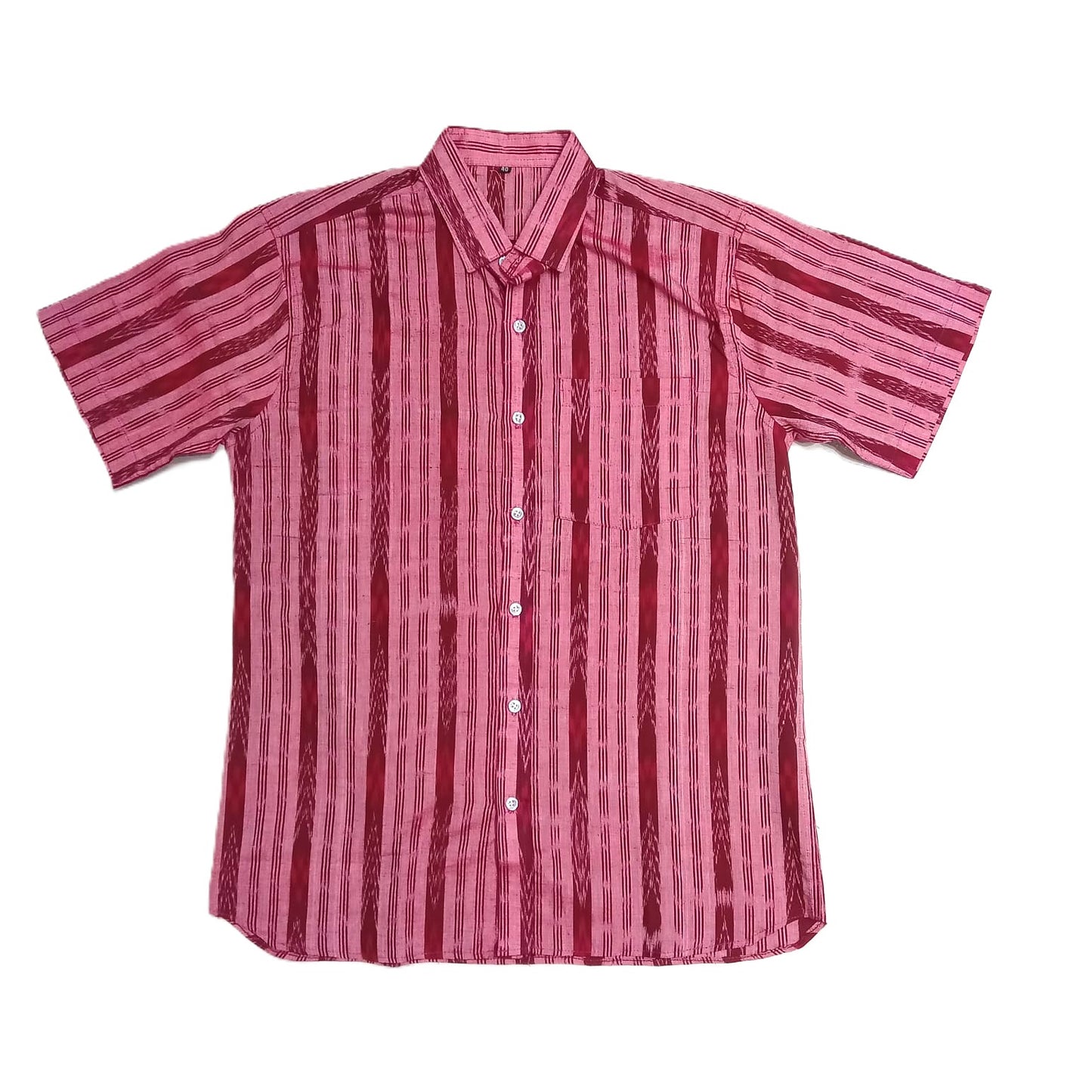Buy Odisha Bargarh handloom bandha pure cotton new design cotton half shirt