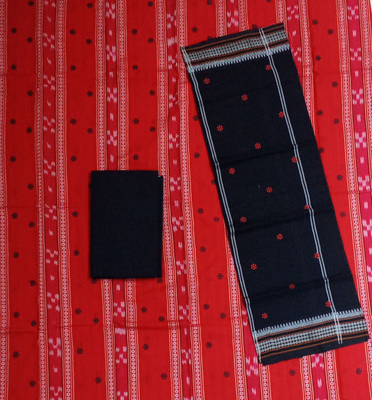 Odisha Handloom Unstitched Maniabandha cotton dress set for Doctors