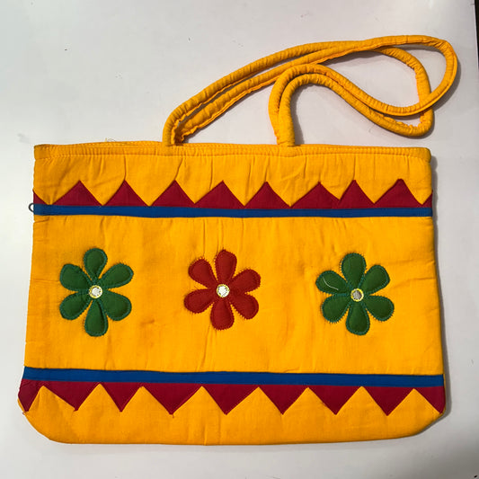 Buy best quality pure cotton handbag from Pipili handicraft Odisha