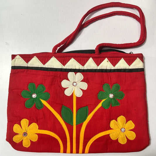 Odisha Handmade handicraft Pipili applique handwork cloth hand bag for girl