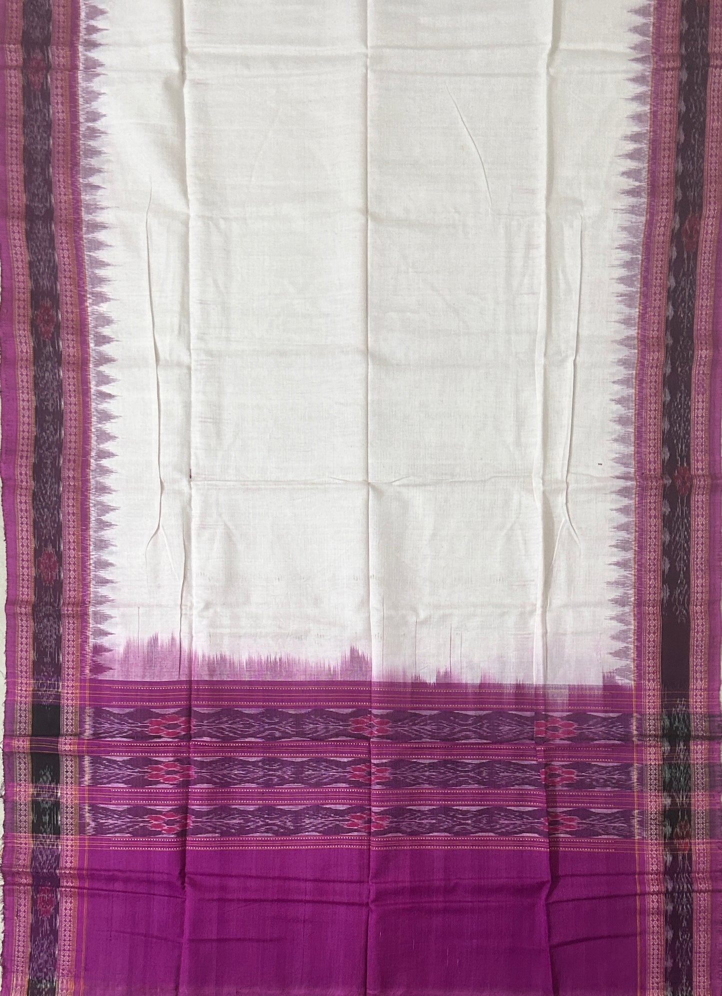 Odisha Handloom Sambalpuri bargarh weave ikat pure cotton dupatta for casulal wear