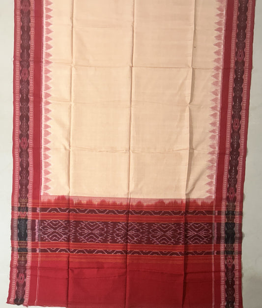 Traditional Handwoven Cotton Dupatta - Perfect Festive Accessory - Odisha handloom