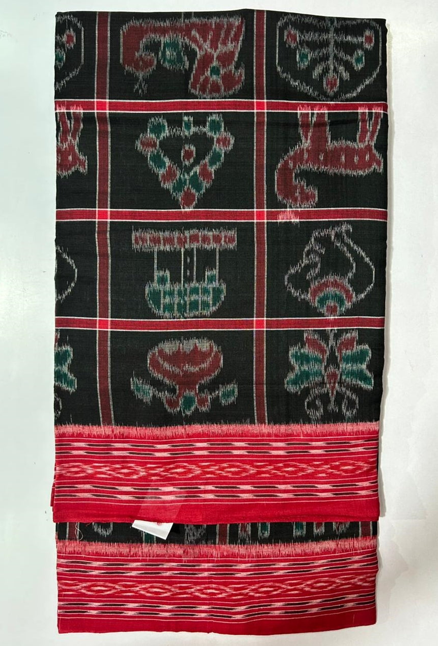 Odisha Handloom New Maniabandha Casual Cotton bandha Saree | Nabakothi