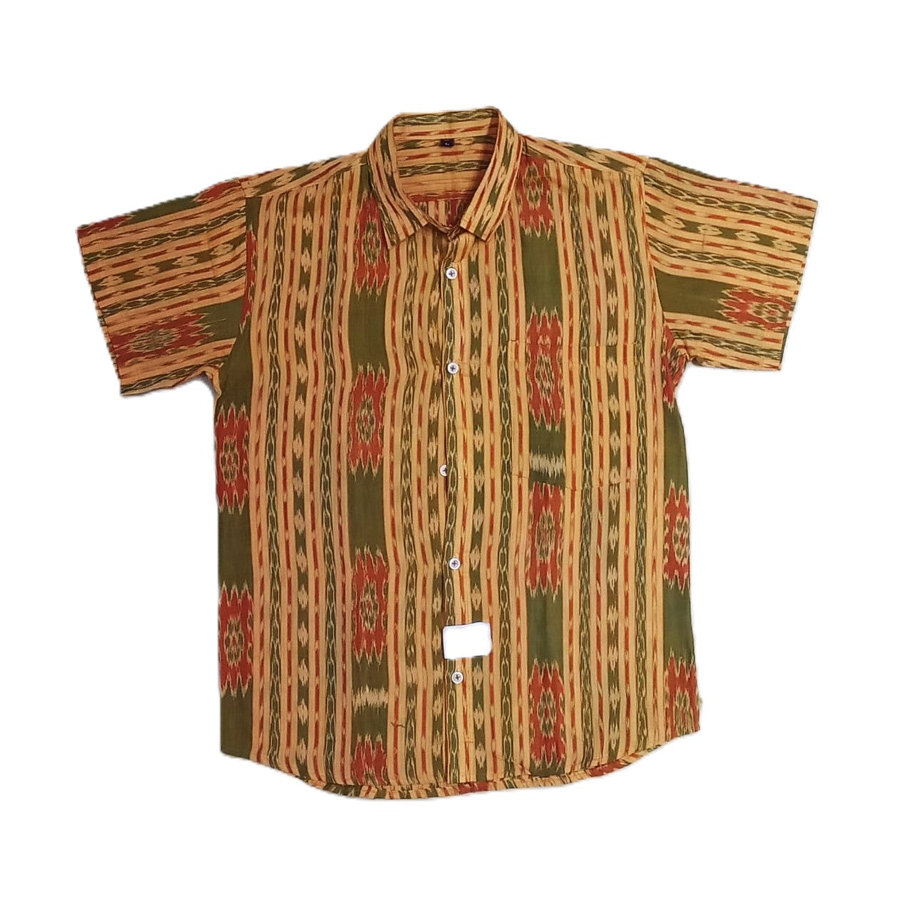 Odisha handloom pure cotton Sambalpuri half shirt