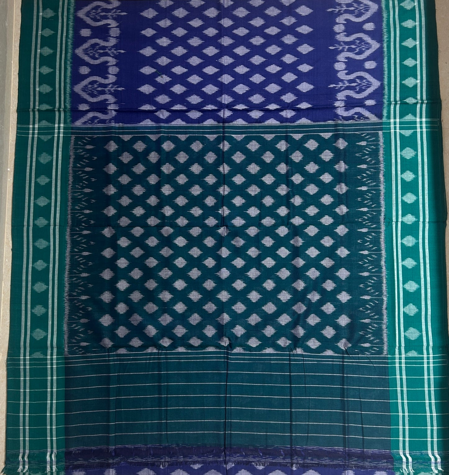 Odisha Handloom maniabandha ikat cotton saree for Office Wear