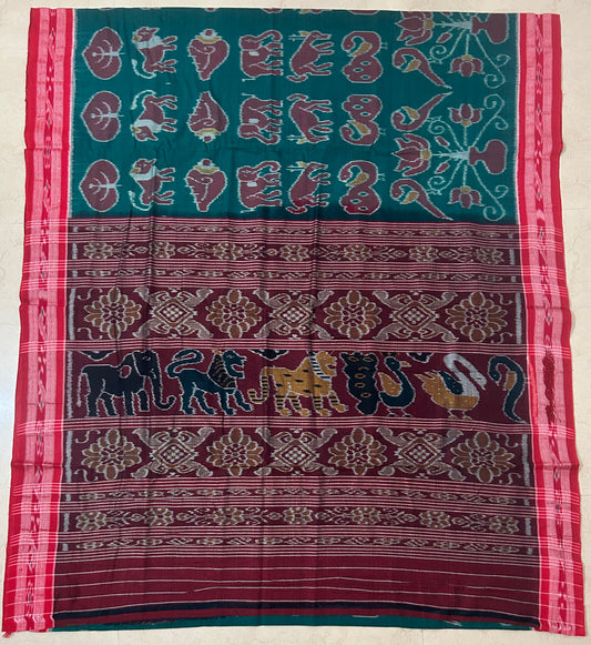 Odisha Pure cotton Nabakothi design Saree for artists and film makers from nuapatna handloom