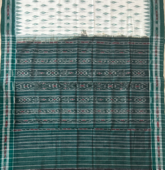 Odisha Handloom Nuapatna bandha cotton Saree for Grand Mothers as Gift Sari