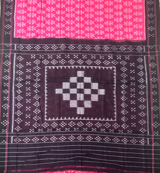 Odisha Handloom Sambalpuri best quality affordable Cotton Saree with Pasapalli design