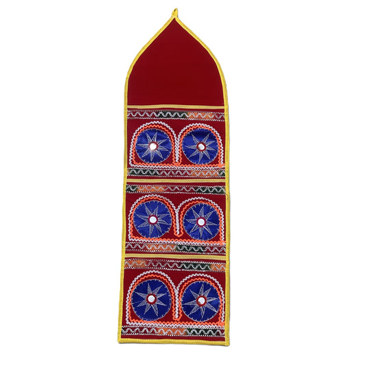 Odisha handicraft Pipili handmade Wall hanging with Pockets for Storage